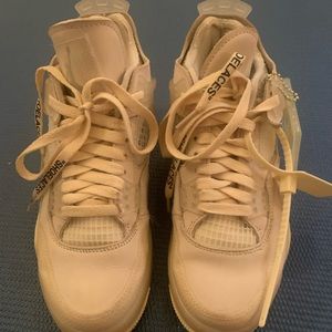 off white jordan 4s retro